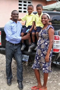 Pastor Mongerard & family